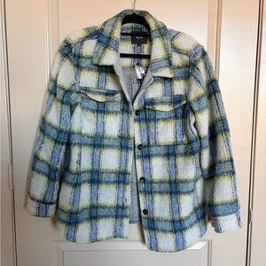 Rails Multicolor Plaid Wool Jacket